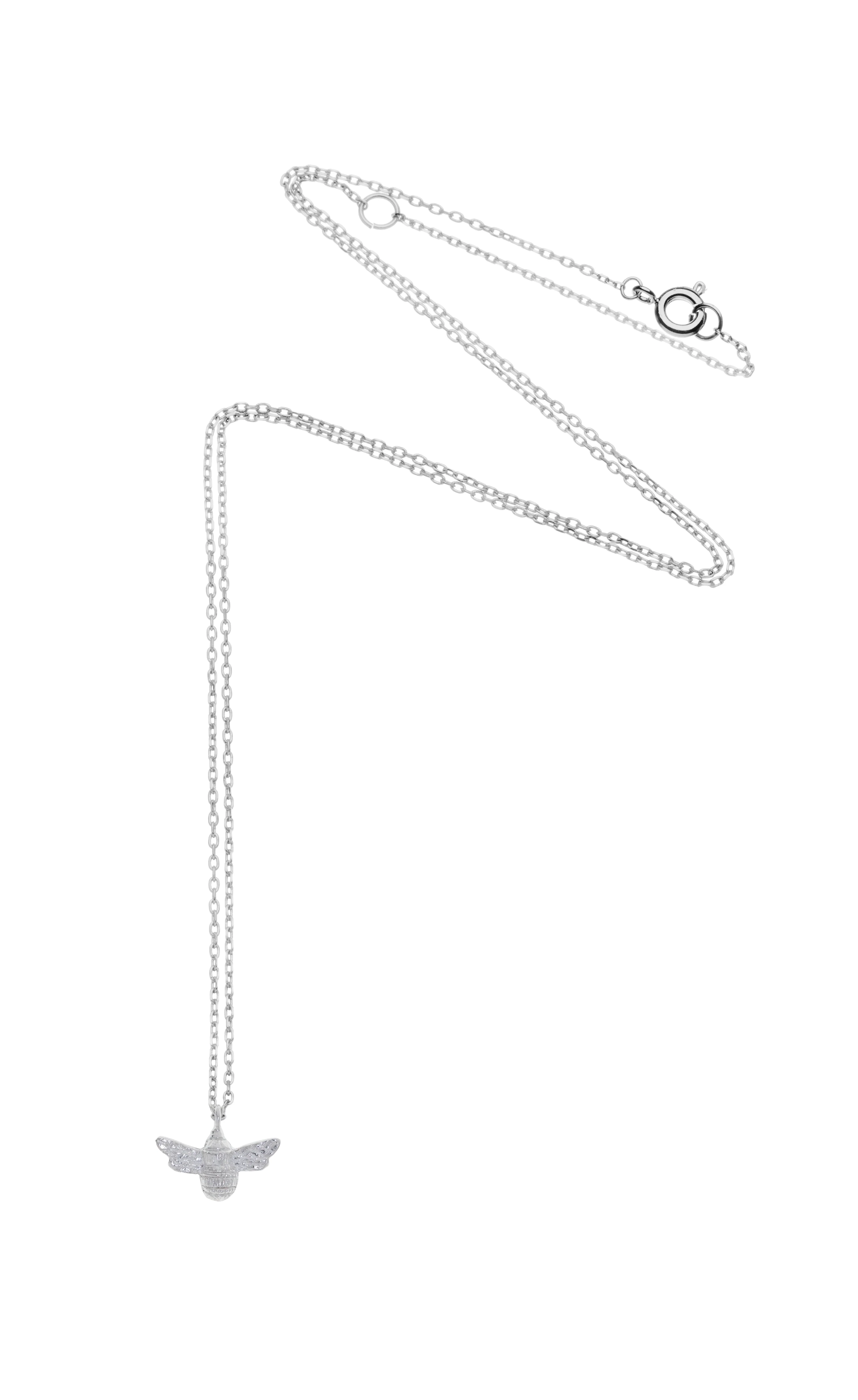 Estella Bartlett Bee Necklace Silver Plated - Image 3