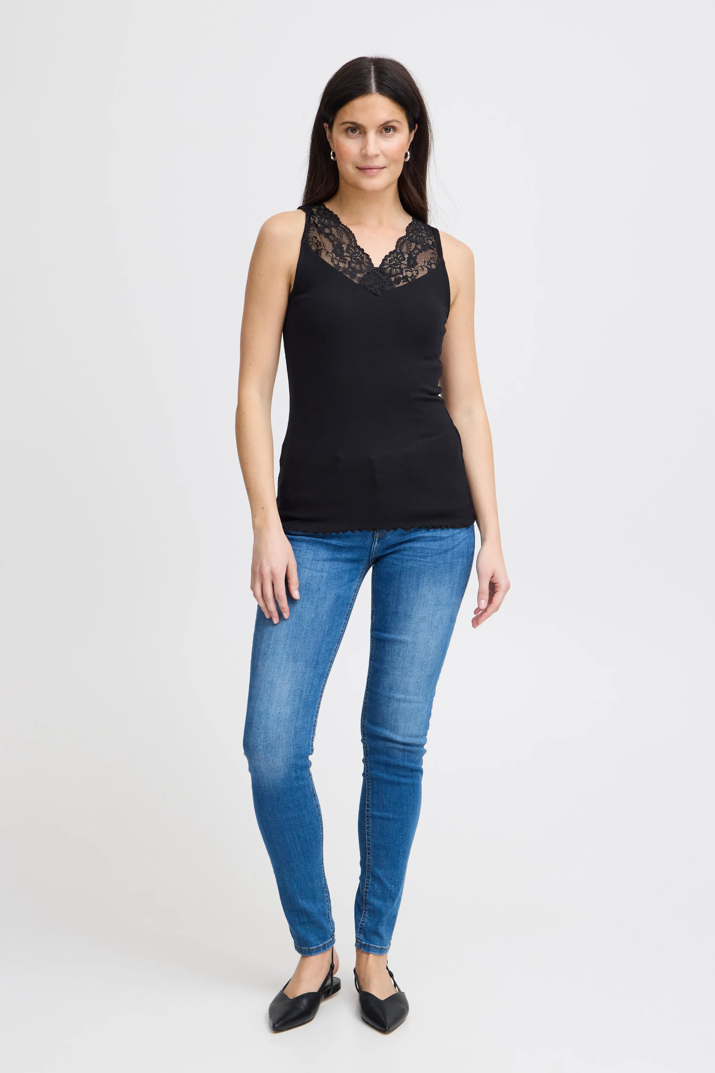 Fransa Hizamond Top Black - Image 4